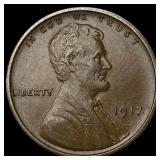 1917-S Lincoln Wheat Cent CLOSELY UNCIRCULATED
