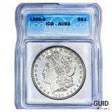 1898-S Morgan Silver Dollar ICG AU53