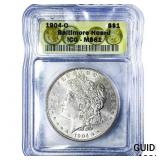 1904-O Morgan Silver Dollar ICG MS61