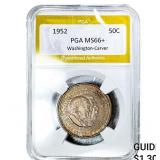 1952 Washington Carver Half Dollar PGA MS66+