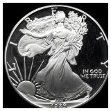 1989-S Silver American Eagle Proof $1 GEM PROOF