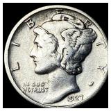 1927-D Silver Mercury Dime CLOSELY  UNCIRCULATED