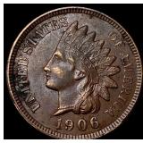 1906 Indian Head Cent CLOSELY UNCIRCULATED