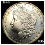 1884-S Morgan Silver Dollar CHOICE BU
