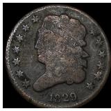 1829 Classic Head Half Cent NICELY CIRCULATED