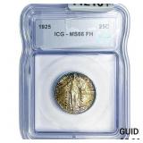 1925 Standing Liberty Quarter ICG MS66 FH
