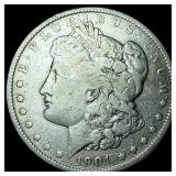 1901 Morgan Silver Dollar NICELY CIRCULATED