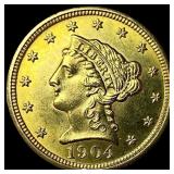 1904 Liberty Head Gold $2.5 Quarter Eagle UNCIRCUL