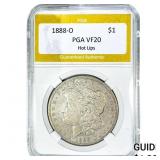 1888-O Morgan Silver Dollar PGA VF20 Hot Lips