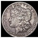 1894-O Silver Morgan Dollar LIGHTLY  CIRCULATED