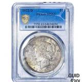 1922-D Silver Peace Dollar PCGS MS63