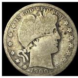 1900-O Silver Barber Half Dollar NICELY CIRCULATED
