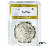 1904 Morgan Silver Dollar PGA MS63