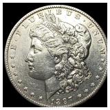 1897-O Silver Morgan Dollar CHOICE AU