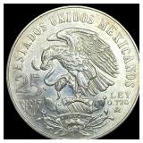 1968 Mexico Silver25 Pesos- Olympics UNCIRCULATED