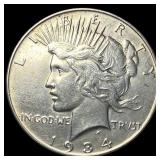 1934 Silver Peace Dollar UNCIRCULATED