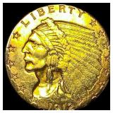 1912 Indian Head Gold $2.5 Quarter Eagle  CLOSELY