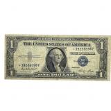 1935E $1 Silver Certificate Blue Note