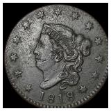1818 Coronet Head Large Cent CHOICE AU