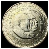 1953-D Silver Washington/Carver Half Dollar  UNCI