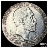 German States Schwarzburg-Sonde Silver 2 Mark