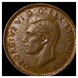 1943 Canada Bronze 1 Cent