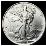 1918 Silver Walking Liberty Half Dollar  UNCIRCUL