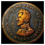 1863 Civil War Token - "The Union Must and Shall