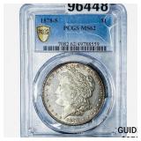 1878-S Morgan Silver Dollar PCGS MS62