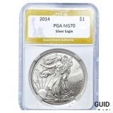 2014 Silver Eagle PGA MS70