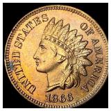 1866 Indian Head Cent UNCIRCULATED