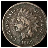 1868 Indian Head Cent LIGHTLY CIRCULATED