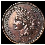 1886 Indian Head Cent NEARLY UNCIRCULATED
