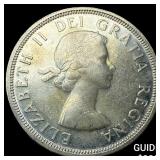 1954 Canada Silver Dollar
