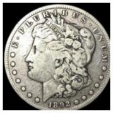 1892-S Silver Morgan Dollar LIGHTLY CIRCULATED
