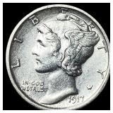 1917-S Silver Mercury Dime UNCIRCULATED