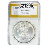 1998 Silver Eagle PGA MS70