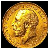 1911 .2355oz Gold Sovereign UNCIRCULATED