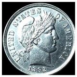 1892 Silver Barber Dime UNCIRCULATED