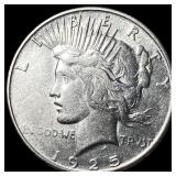 1923 Silver Peace Dollar CLOSELY UNCIRCULATED