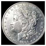 1891-S Silver Morgan Dollar UNCIRCULATED