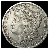 1891-O Silver Morgan Dollar NEARLY UNCIRCULATED