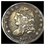 1834 Capped Bust Half Dime NEARLY  UNCIRCULATED