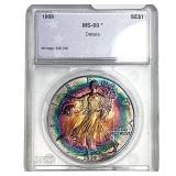 1999 Silver Eagle SEGS MS60*