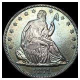 1871 Silver Half Dollar UNCIRCULATED