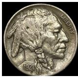 1921 Buffalo Nickel NEARLY UNCIRCULATED