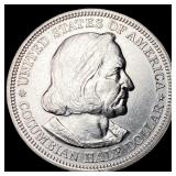 1892 Silver Columbian Expo Half Dollar  UNCIRCULA