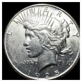 1925-S Silver Peace Dollar UNCIRCULATED