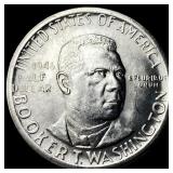 1946-S Silver Booker T. Washington Half Dollar CHO