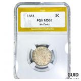 1883 Liberty Victory Nickel PGA MS63 No Cents